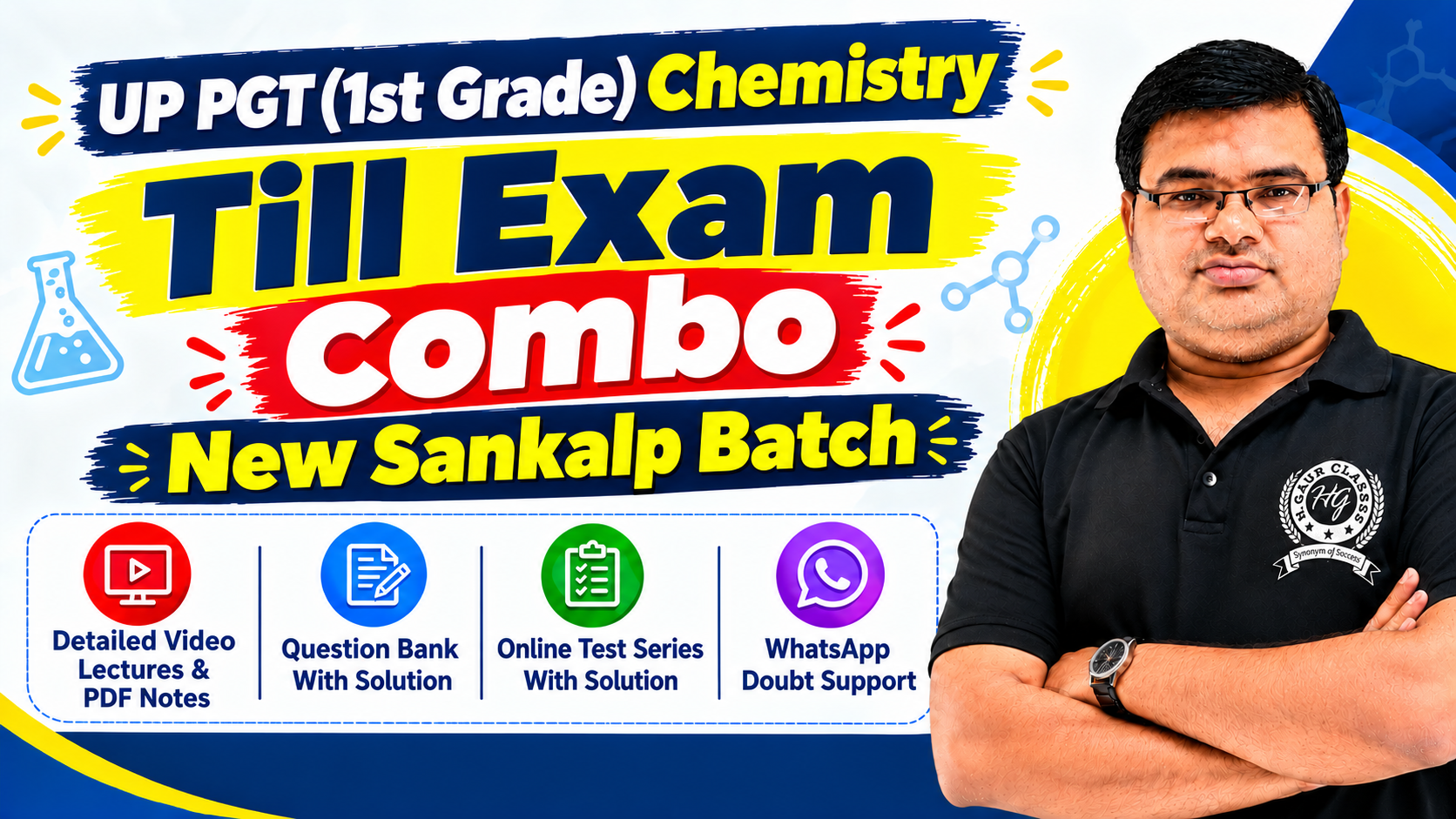 Till Exam Combo For Sankalp PGT Chemistry – Kinetics Batch