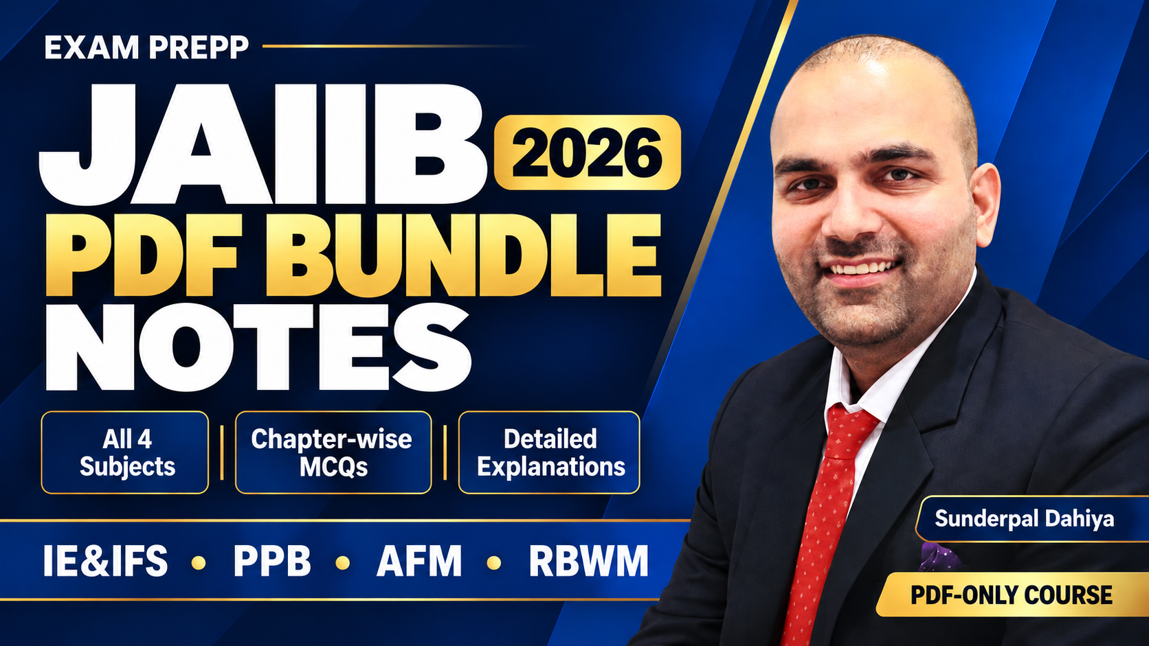 JAIIB 2026 (PDF BUNDLE NOTES)