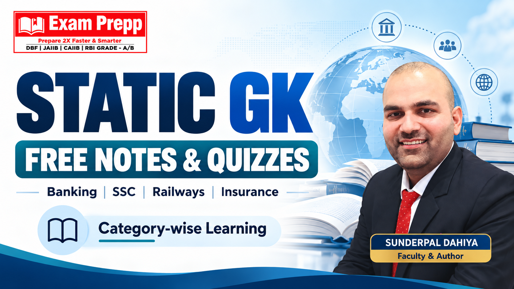 Free Static GK Course: Notes, PDFs & Quizzes