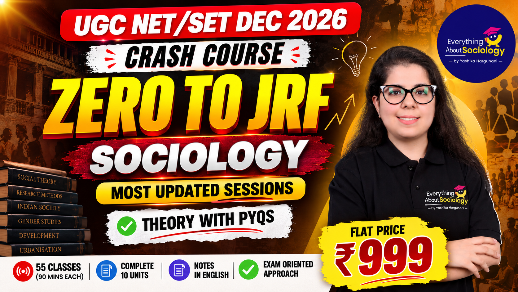 Crash Course in Sociology for December NTA NET 2026