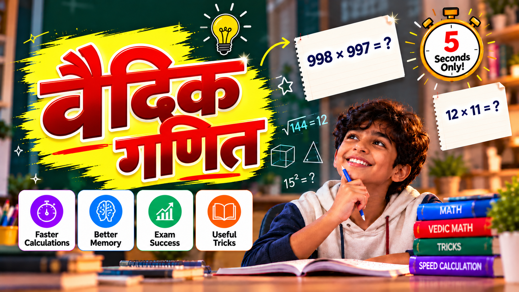Vedic Math in Hindi