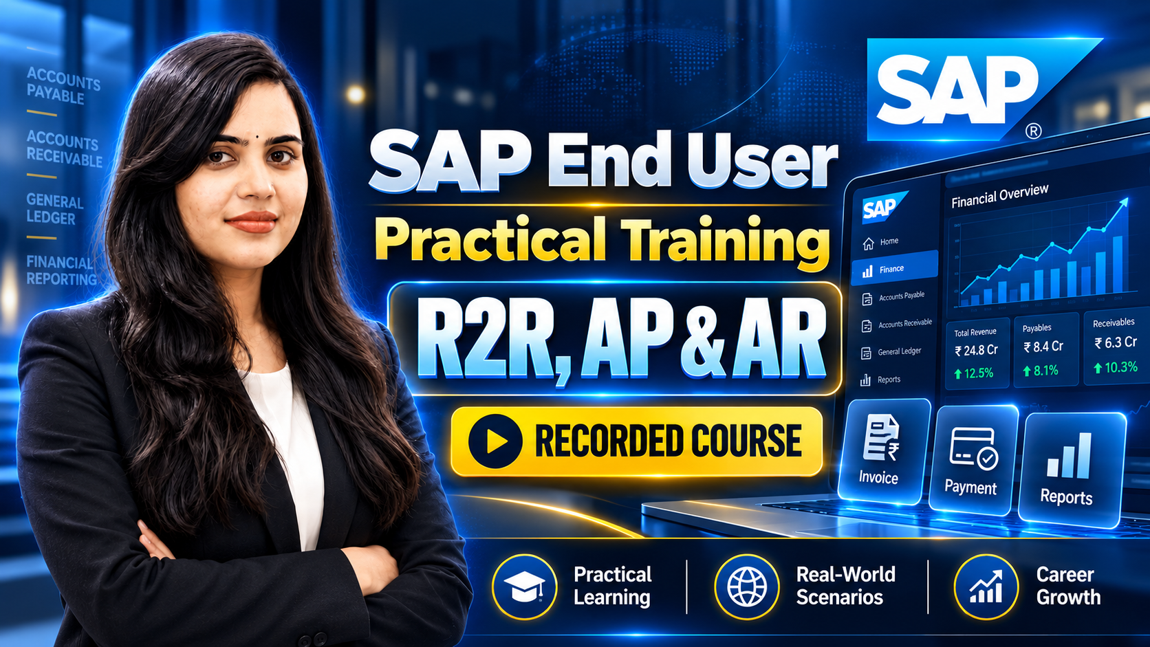 SAP End User Practical Training – R2R, AP & AR