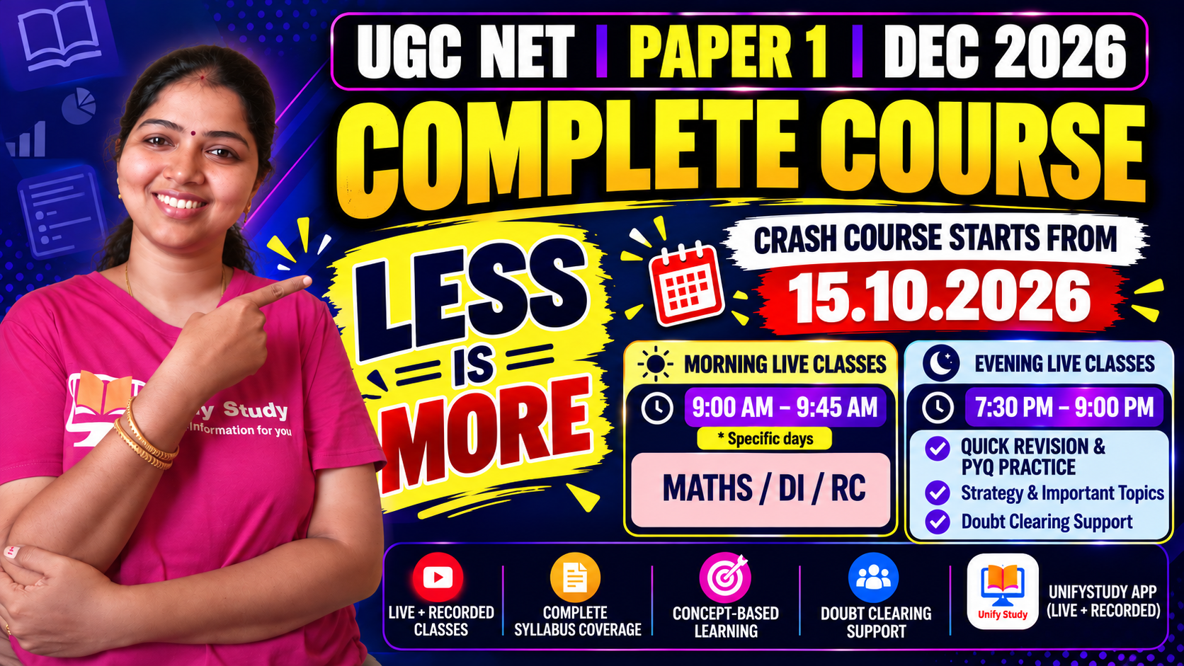 UGC NET Paper 1 Complete Course DECEMBER  2026