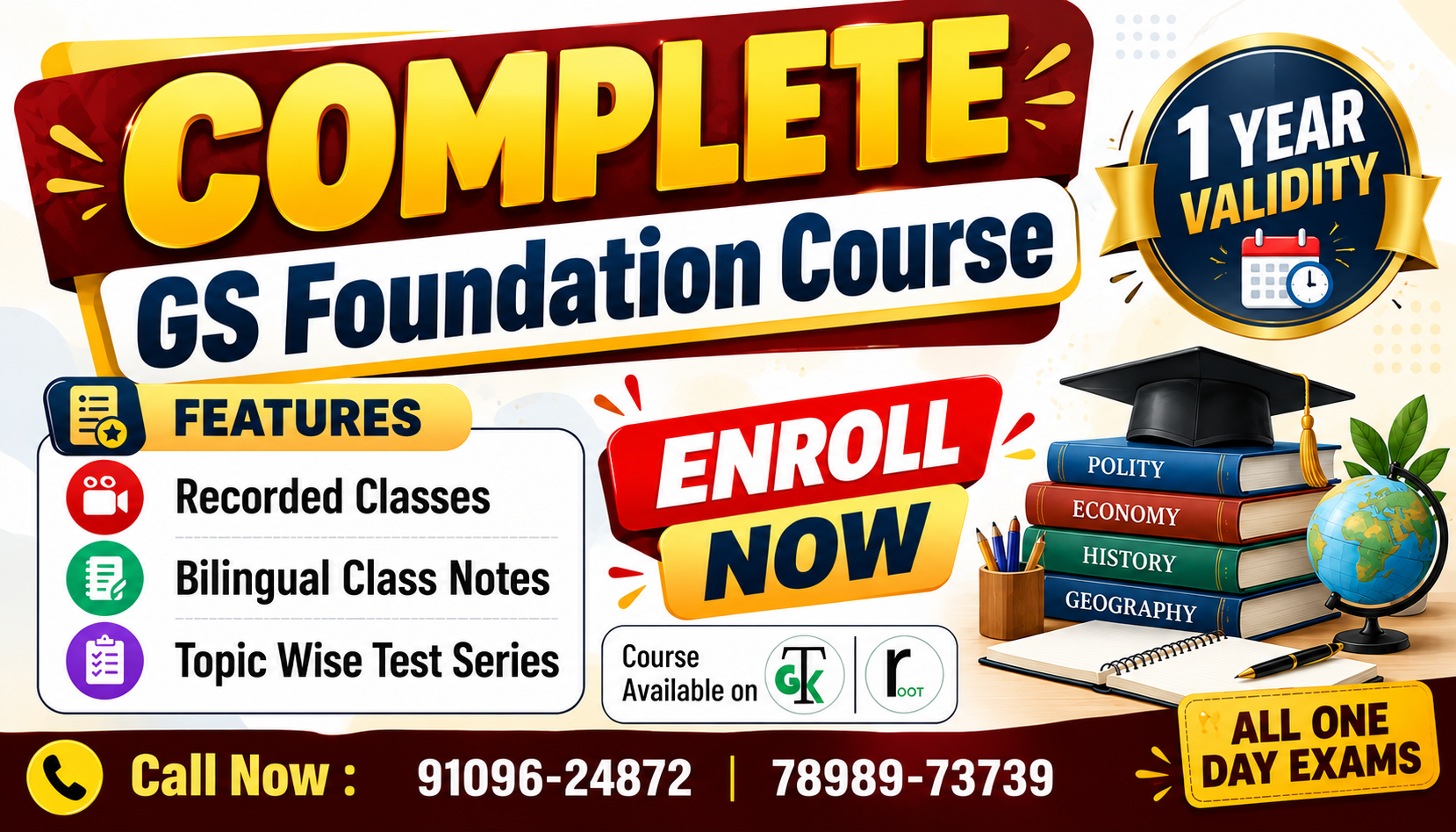 COMPLETE GS FOUNDATION COURSE..