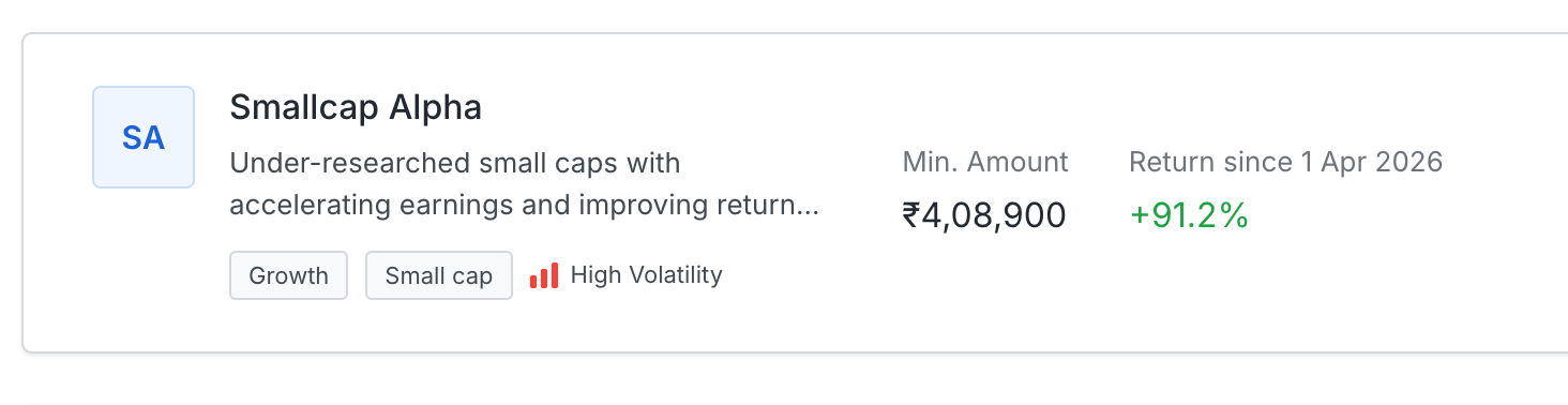 Smallcap Alpha