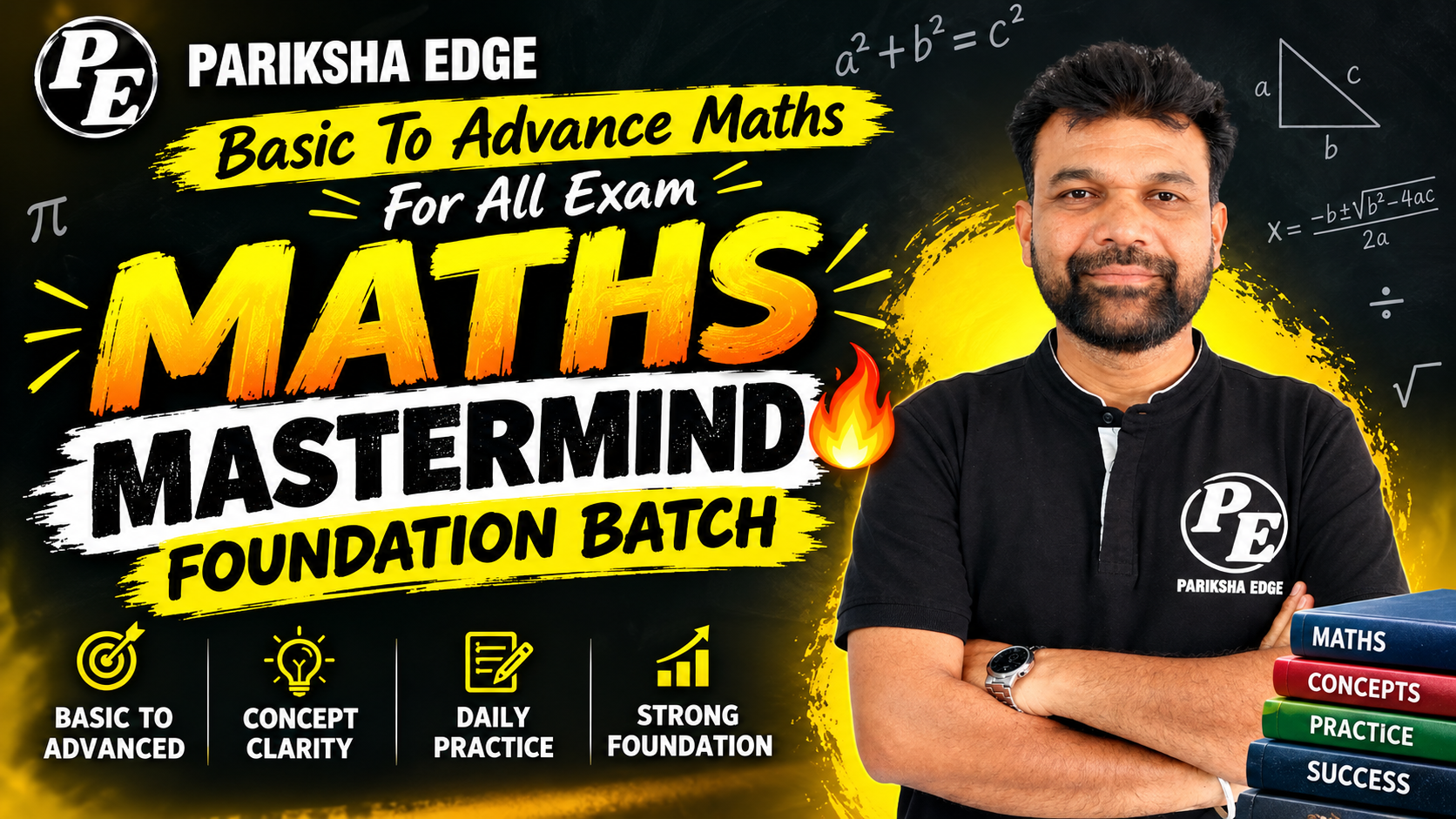 Maths Mastermind – Foundation Batch🔥 