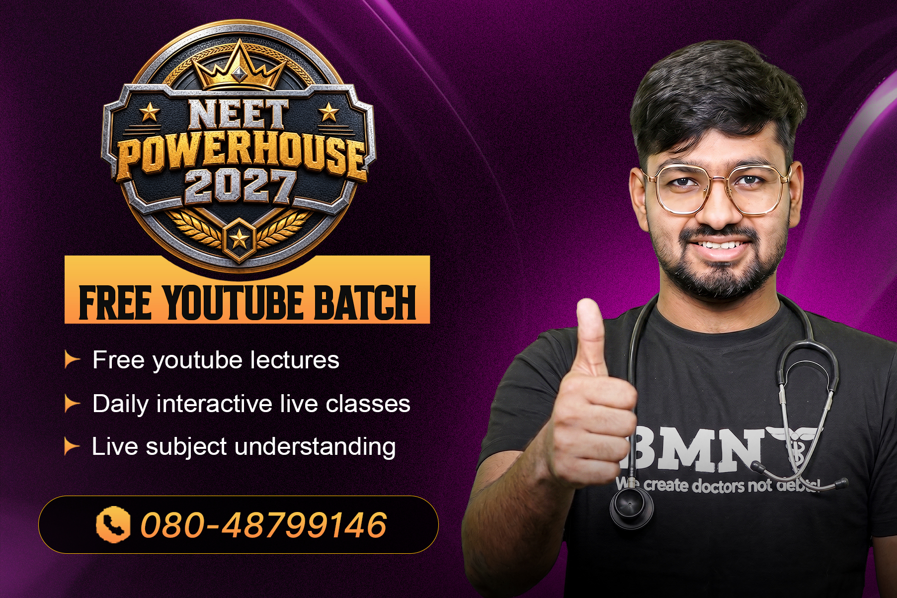NEET POWERHOUSE 2027 - YOUTUBE