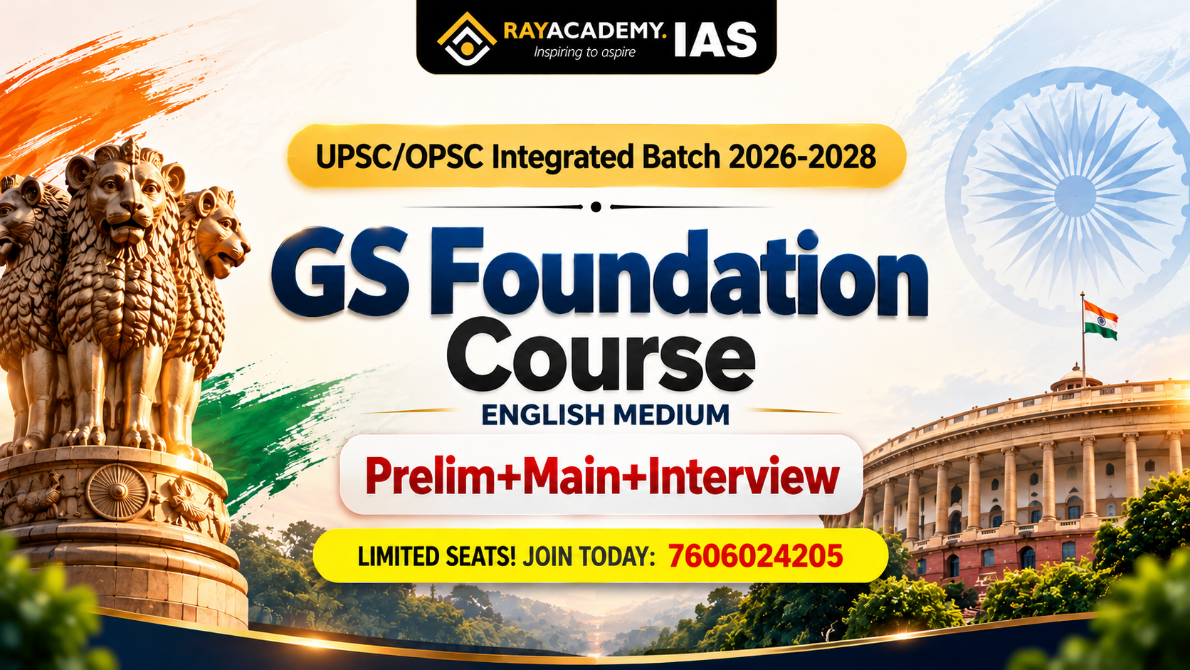 OPSC GS Foundation 2027-2028 (English Med)