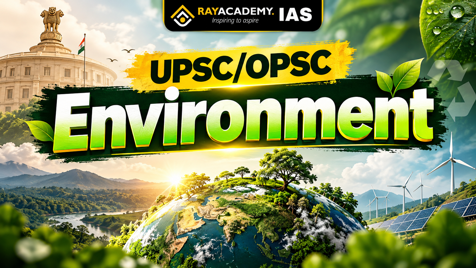 Environment UPSC/OPSC  