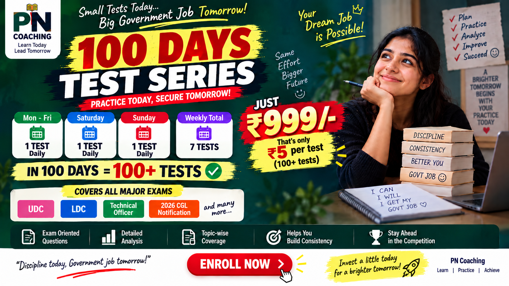 UDC Test Batch - 100 Test 