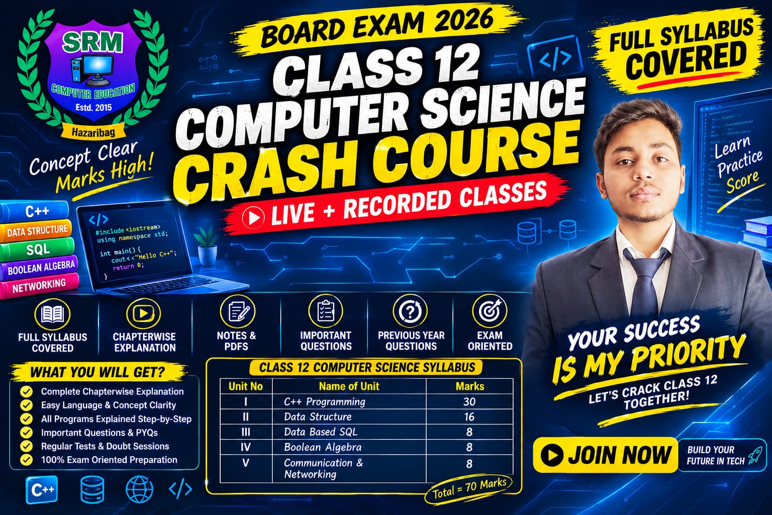 Crash Course Class 12th