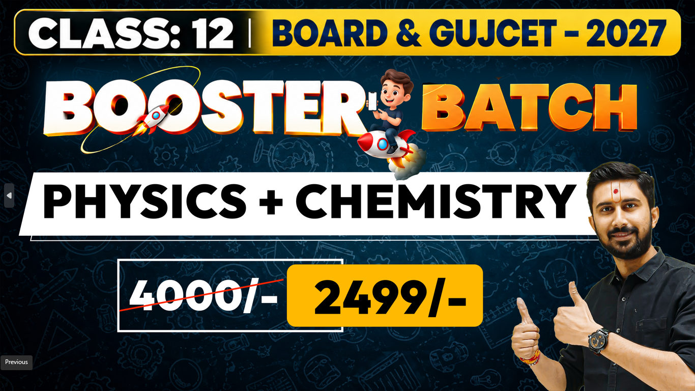 BOOSTER BATCH - 2026 || PHYSICS & CHEMISTRY 