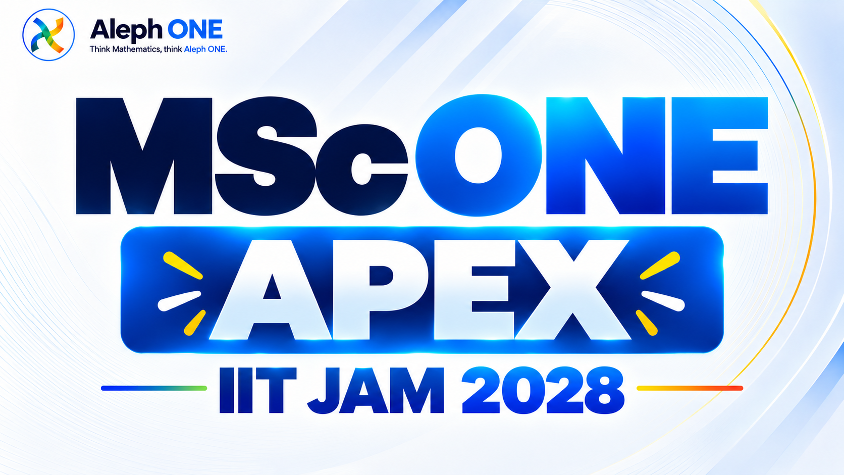 MSc ONE Apex - IIT JAM MA 2028