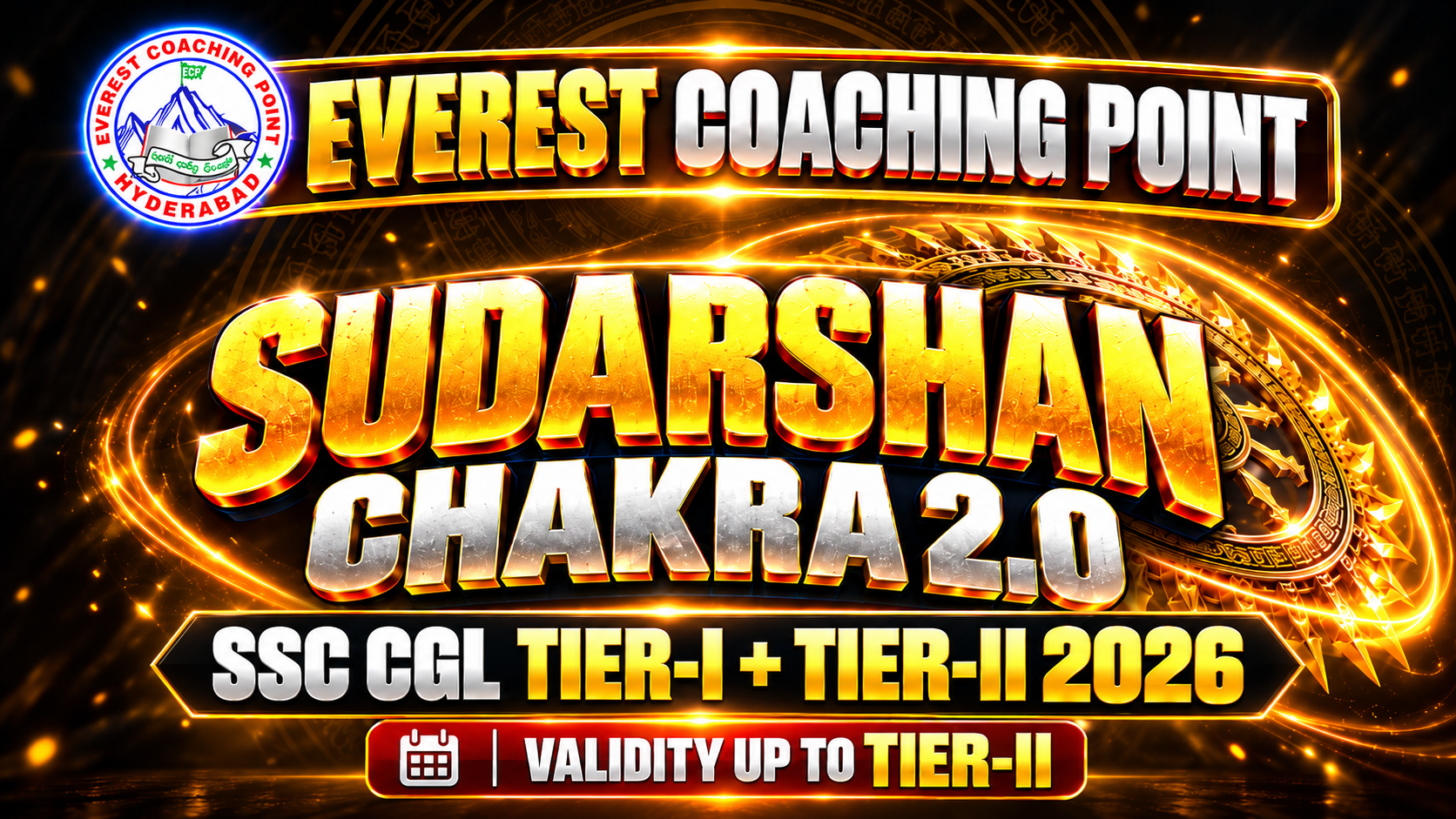 CGL TIER-II 2026 & TIER-I RECORDED  (SUDARSHANCHAKRA 2.0)