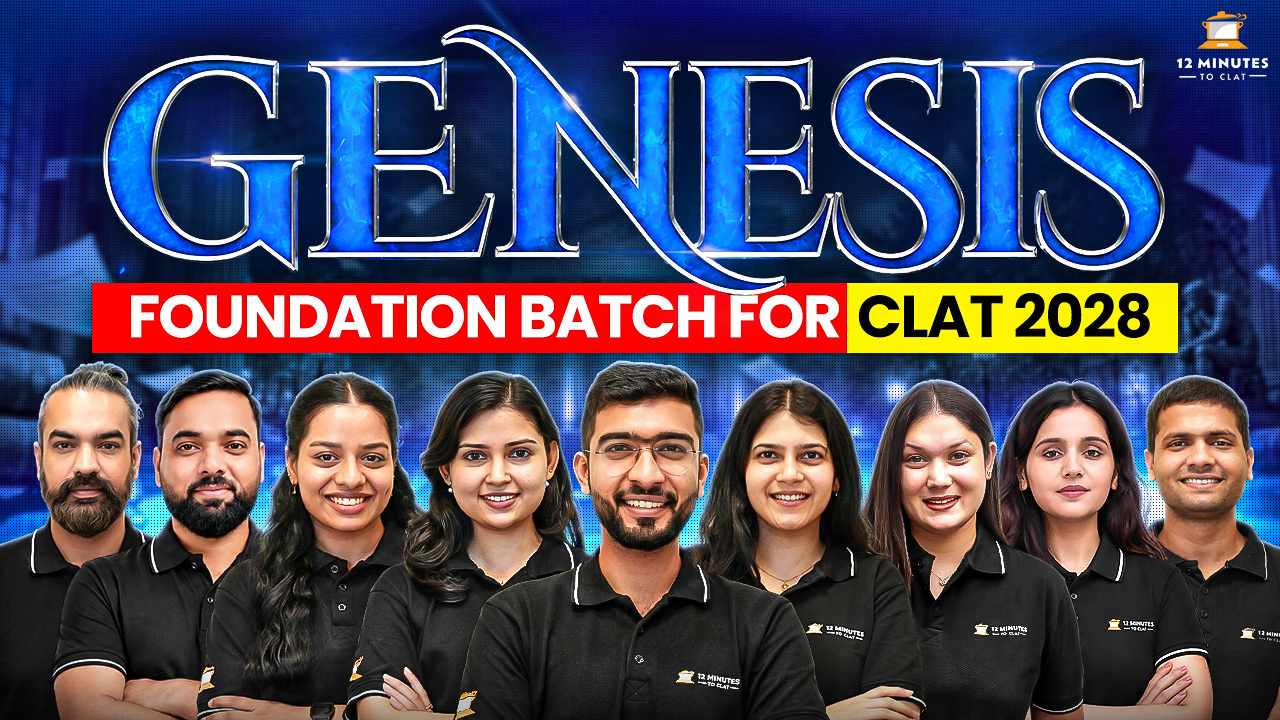 Genesis -  Intensive Classroom Programme for CLAT & AILET 2028