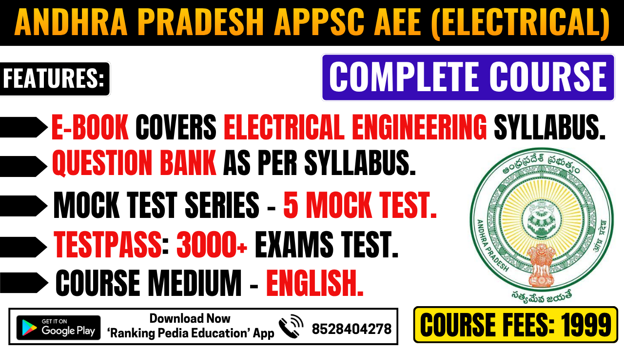 APPSC AEE Electrical Exam Complete Course