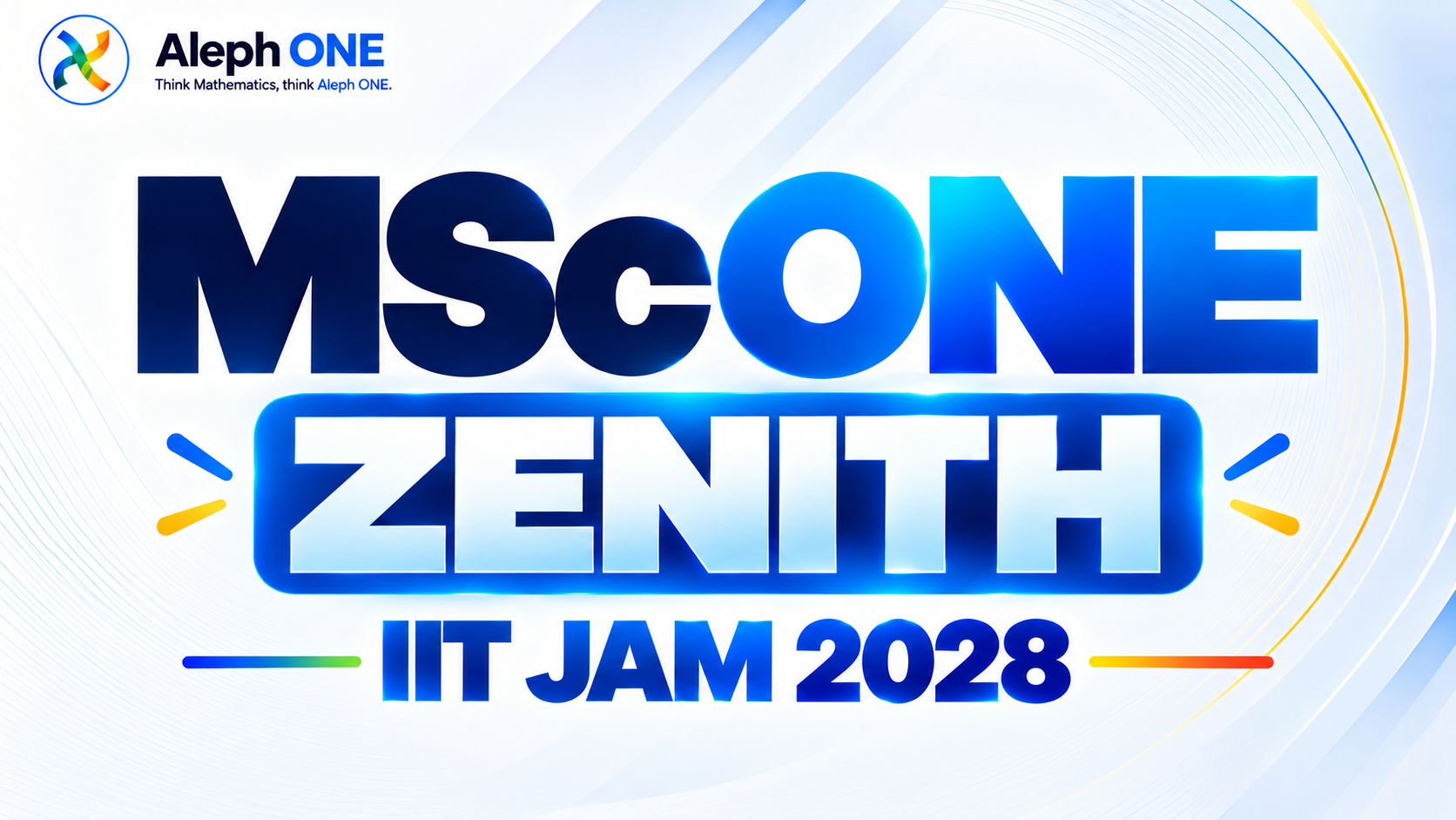 MSc ONE Zenith - IIT JAM MA 2028