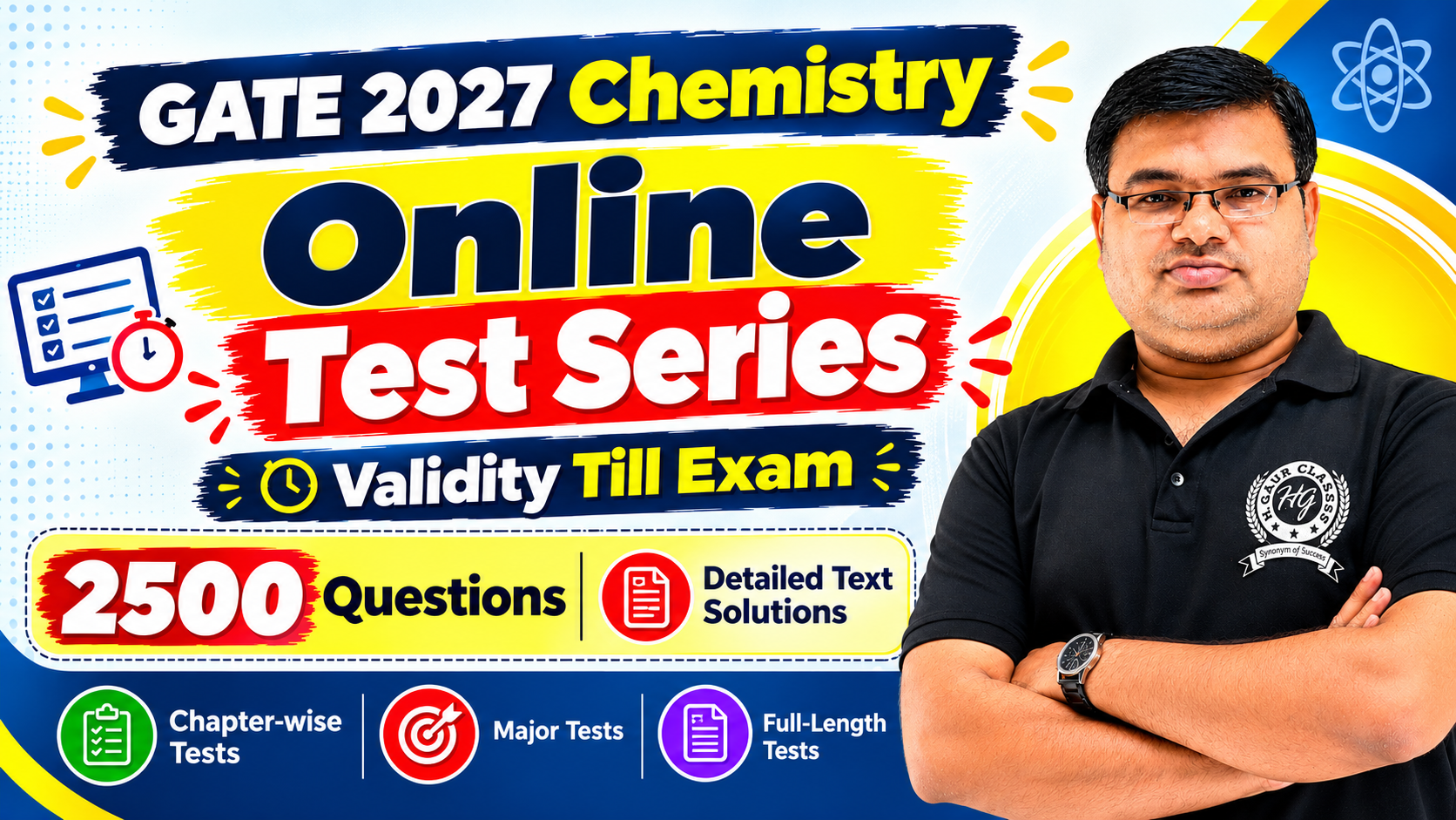 Test Series For GATE Chemistry 2027 Exam
