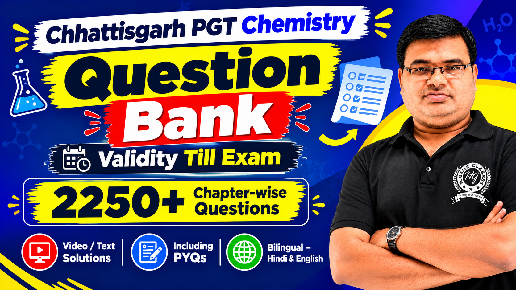 Question Bank For Chhattisgarh PGT Chemistry โ Oxygen Batch