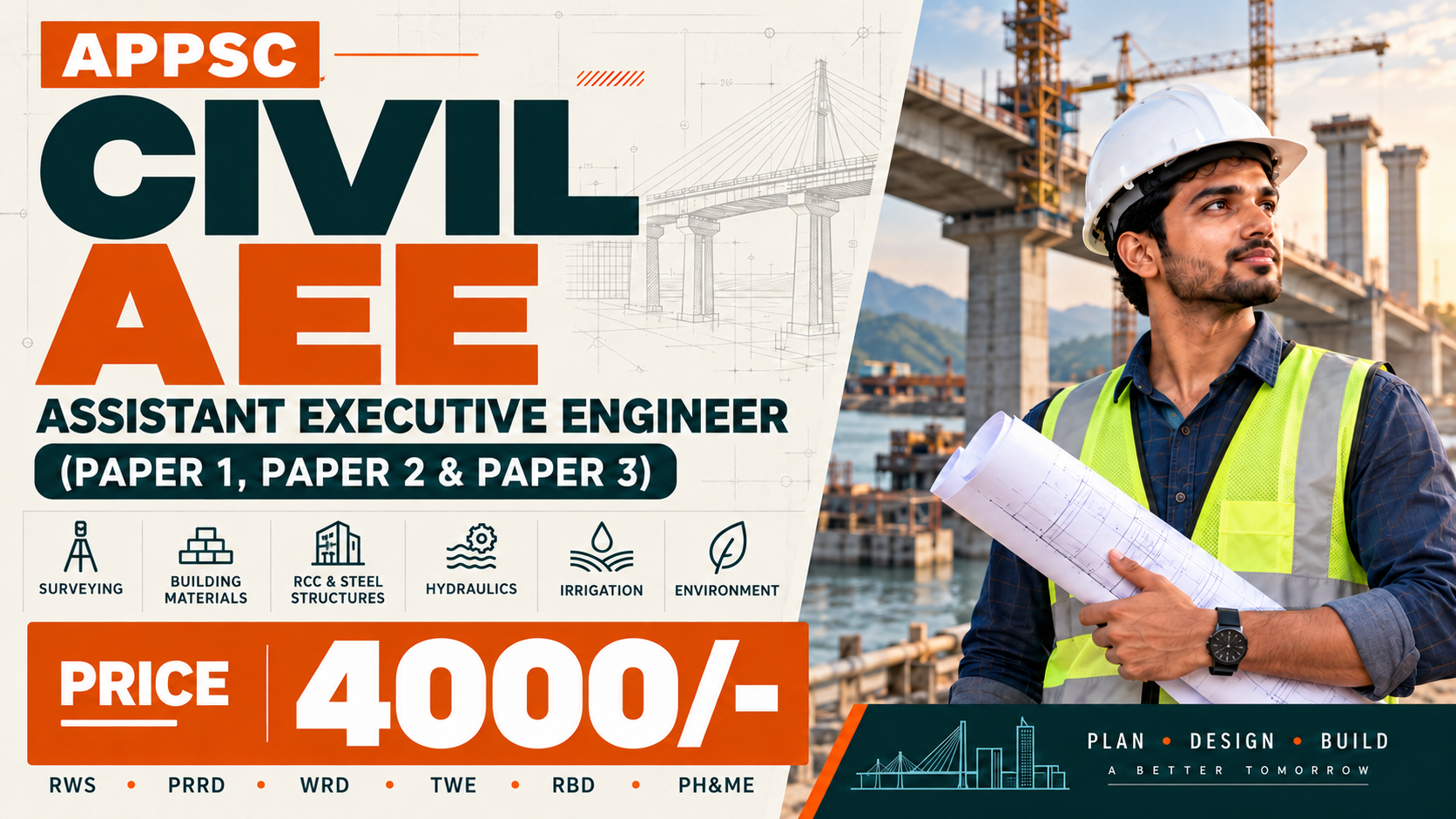 AP CIVIL ASSISTANT EXECUTIVE ENGINEER (PAPER 1, PAPER 2 & PAPER 3)