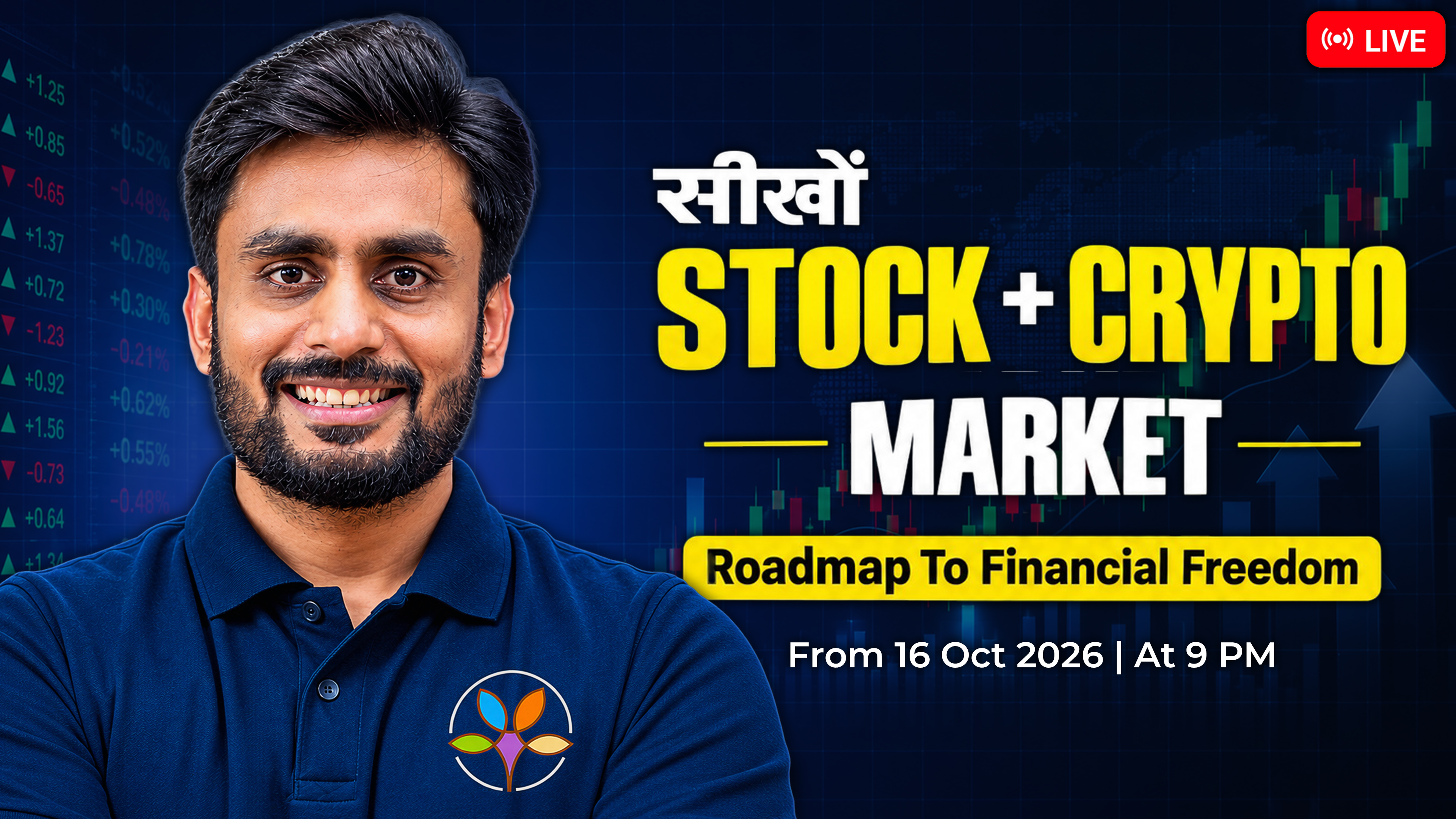 Stock & Crypto Market Live Batch October