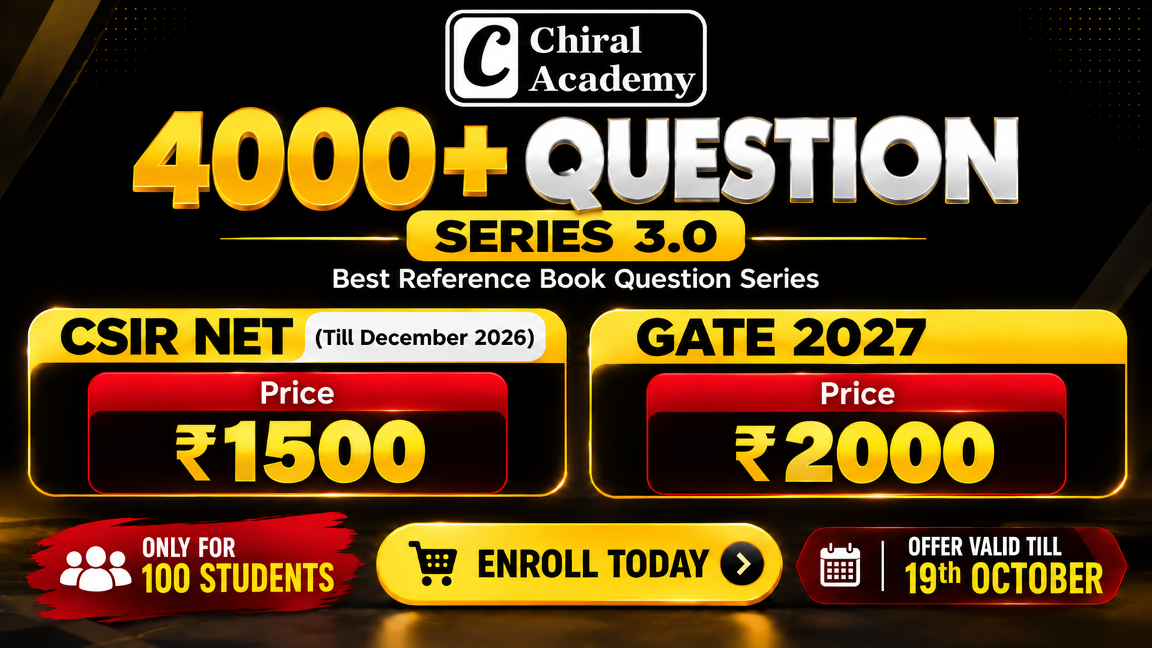 GATE 4000+ Questions Series 3.O 