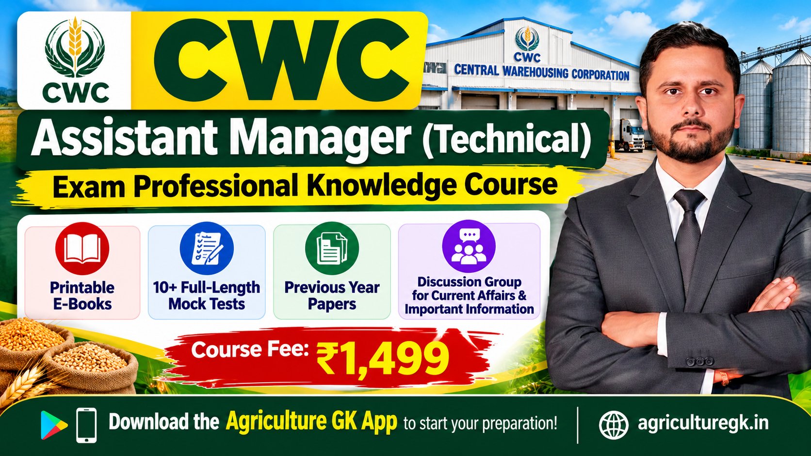 CWC Assistant Manager (Technical) Exam Professional Knowledge Course