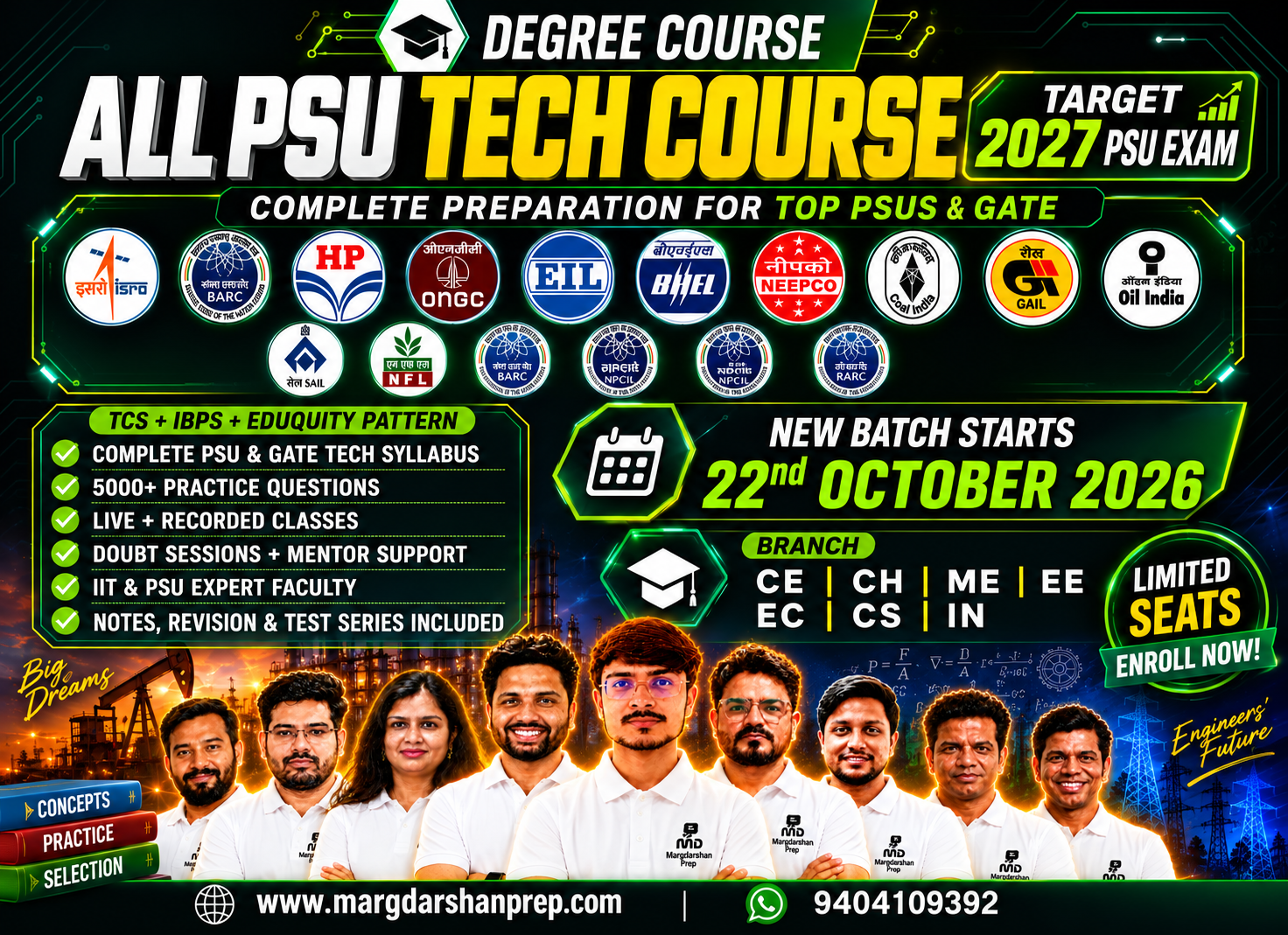 Degree - ALL PSU Exam Technical Course (TCS+IBPS+Eduquity)
