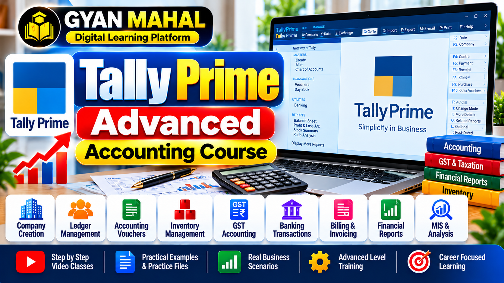 Tally Prime: Advanced Accounting Course