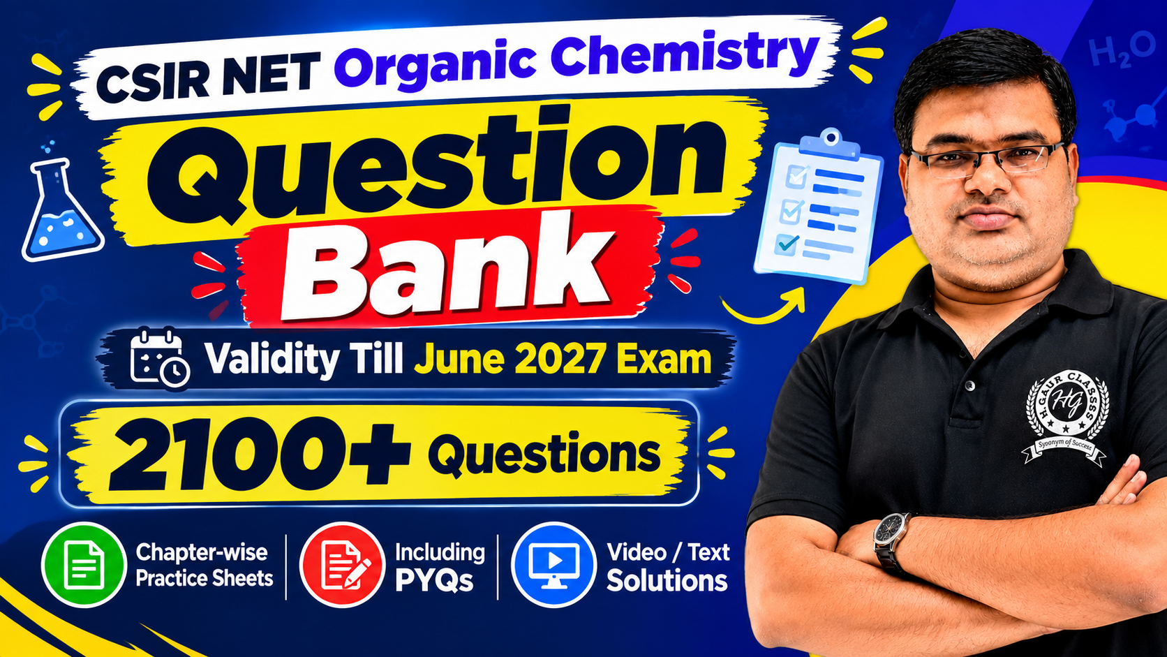 Question Bank Organic Chemistry CSIR NET June 2027 Exam