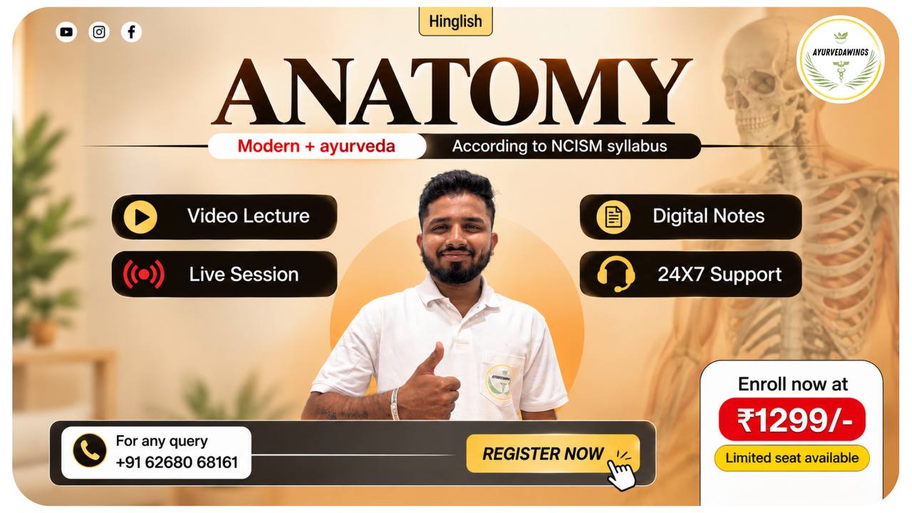 Anatomy (Ayurveda + Modern)