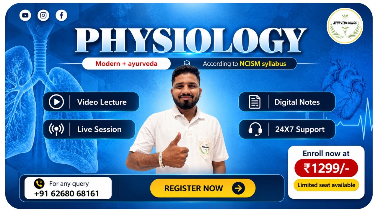 Physiology (Ayurveda + Modern)