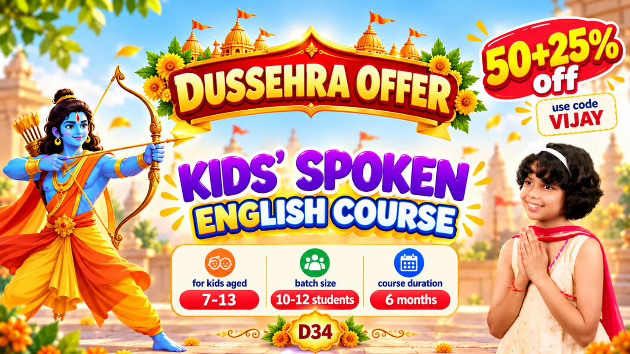 Kids English Mastery ~ (D34: Age 8-12) ~ 6-Month Program