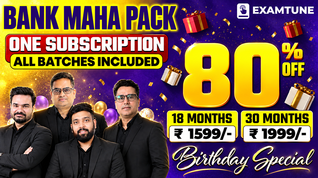 Bank Maha Pack | Complete Subscription for IBPS, RRB & SBI Exams 2026-27
