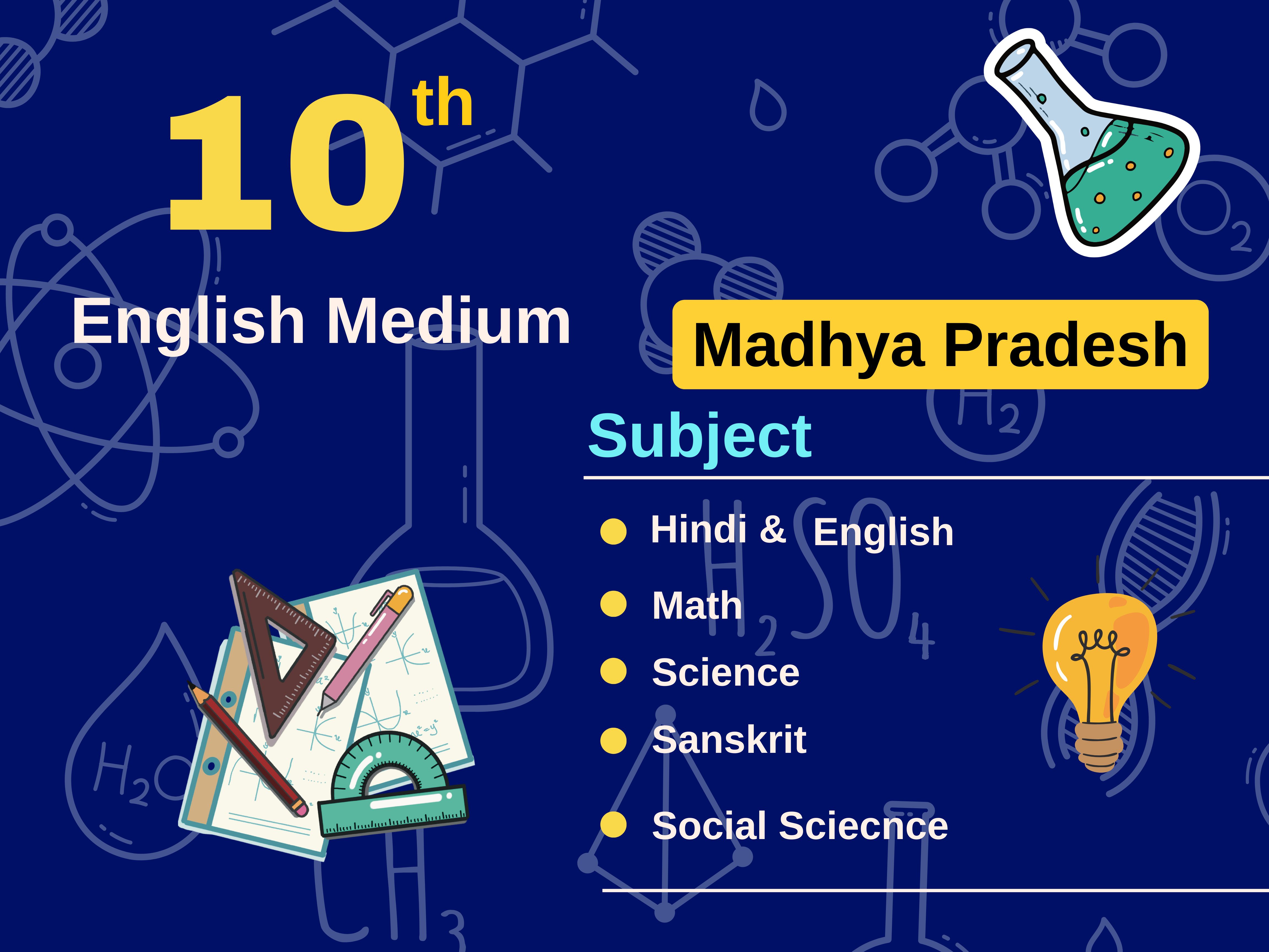Class - 10 English Medium (M.P.)
