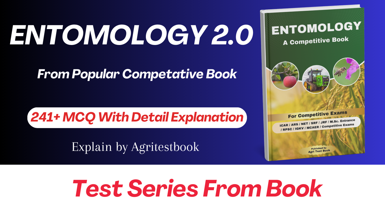 Entomology Objective Book Test Series with Detailed Solution
