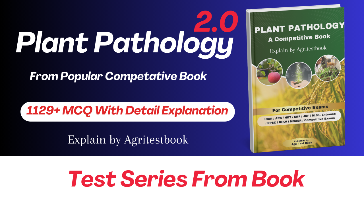 Plant Pathology  Objective Book Test Series with Detailed Solution