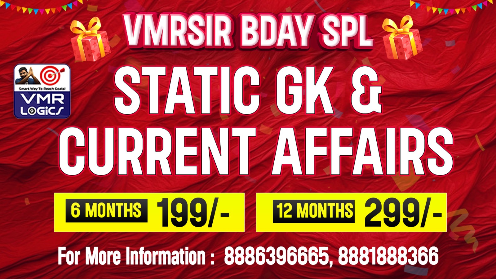  STATIC GK & CURRENT AFFAIRS (3 OR 6 MONTHS)