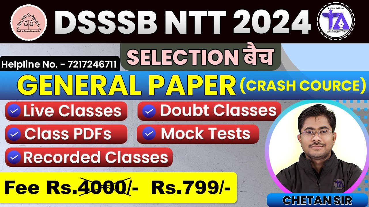 DSSSB NTT GENERAL PAPER ONLY (CRASH COURSE) (3)
