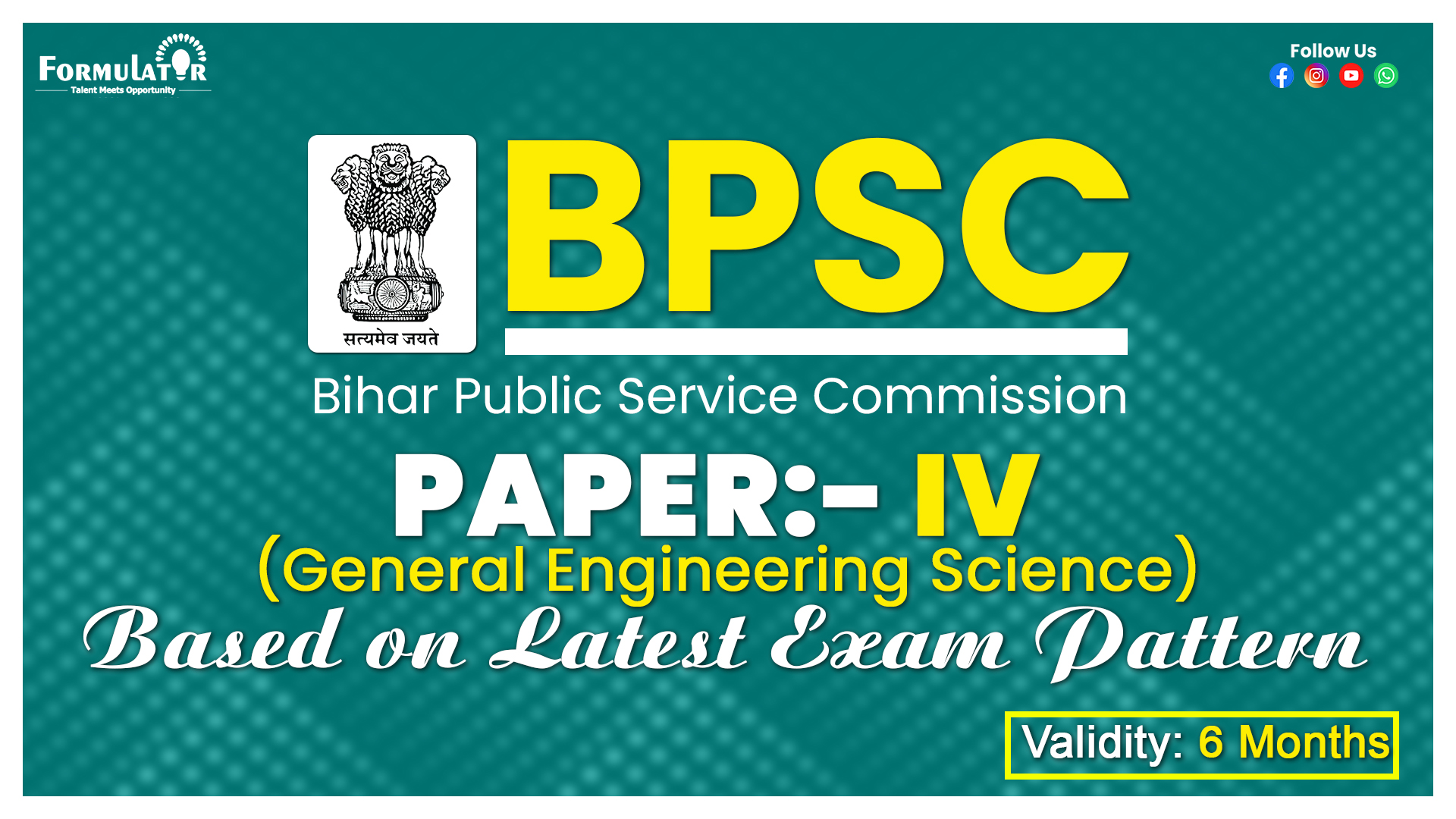 BPSC-AE General Engineering Paper-IV