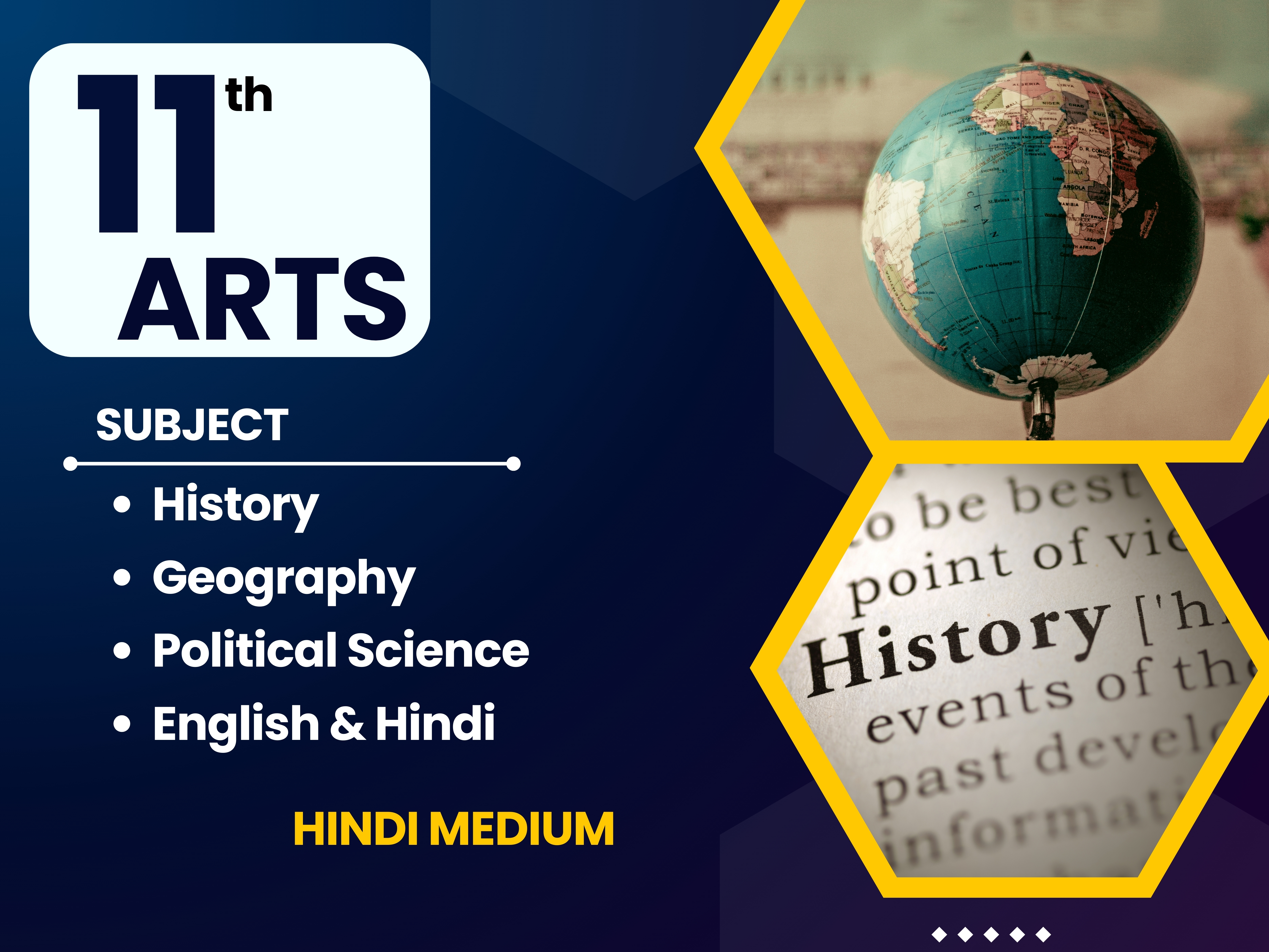 11th ARTS HINDI MEDIUM