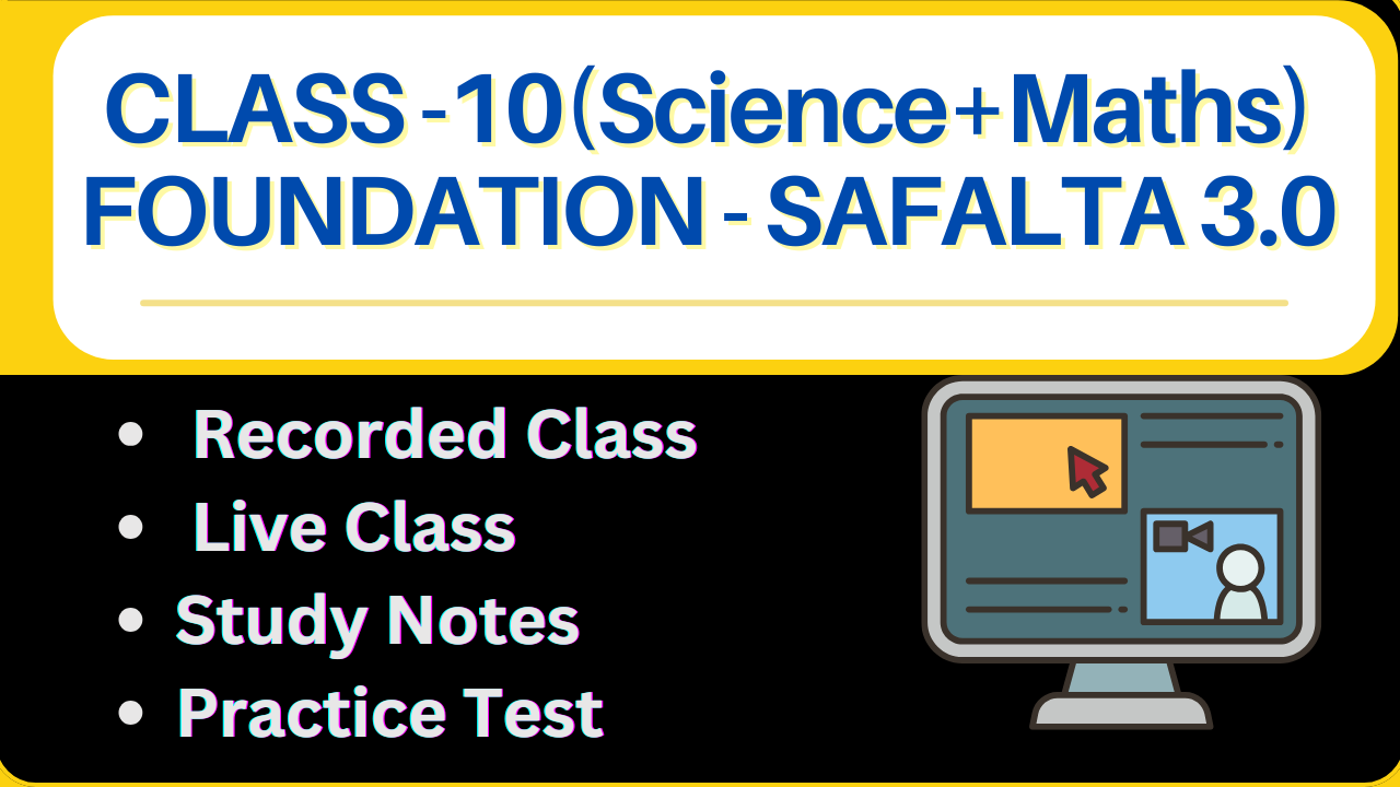  Class 10 : SAFALTA 3.0 Foundation 2026