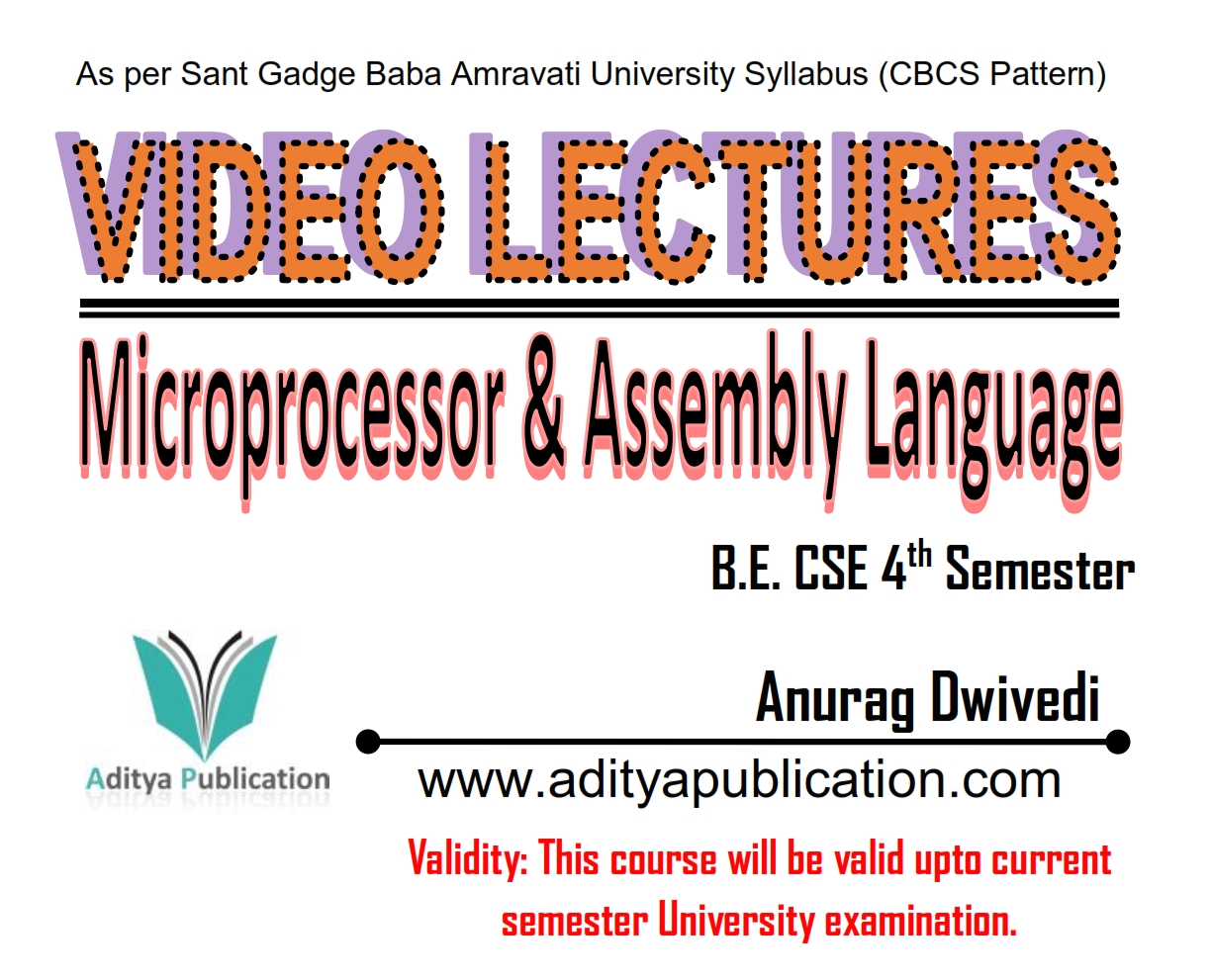 Microprocessor & Assembly Language Programming (MALP) 4th Semester
