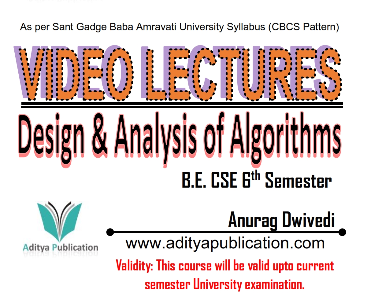 Design and Analysis of Algorithms (DAA-CSE) 6th Semester