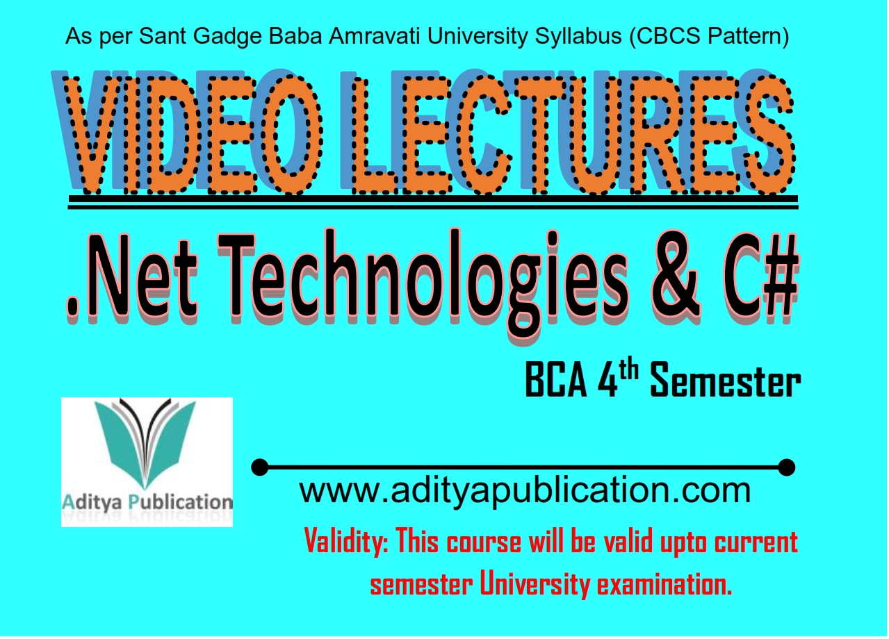 .Net Technologies and C# (C#) BCA 4th Semester