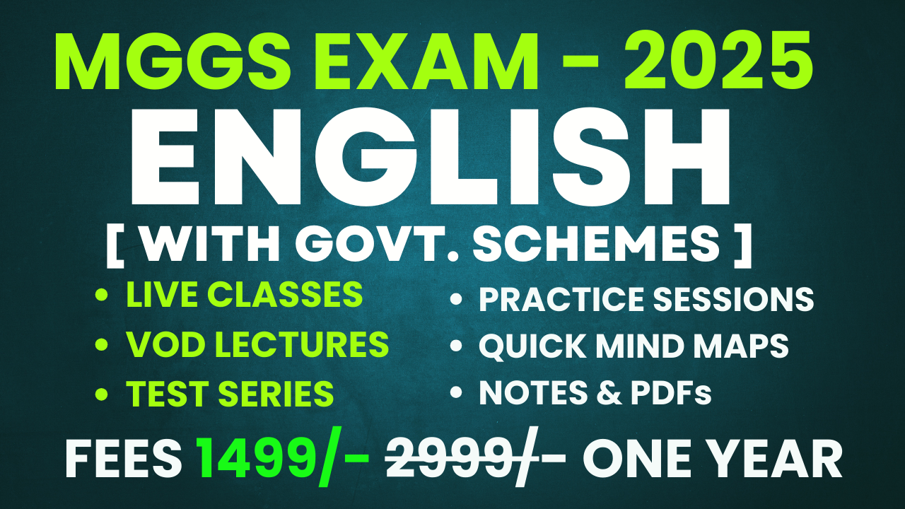 MGGS LIVE BATCH - 2025 
