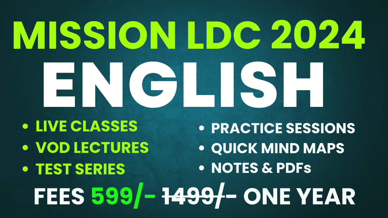 LDC ENGLISH SPECIAL BATCH