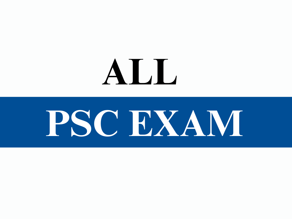 All PSC EXAM