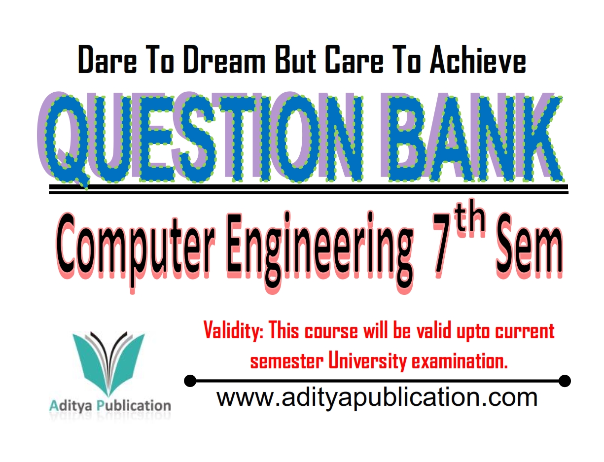 Computer Engineering 7th Semester Question Bank QB CE7