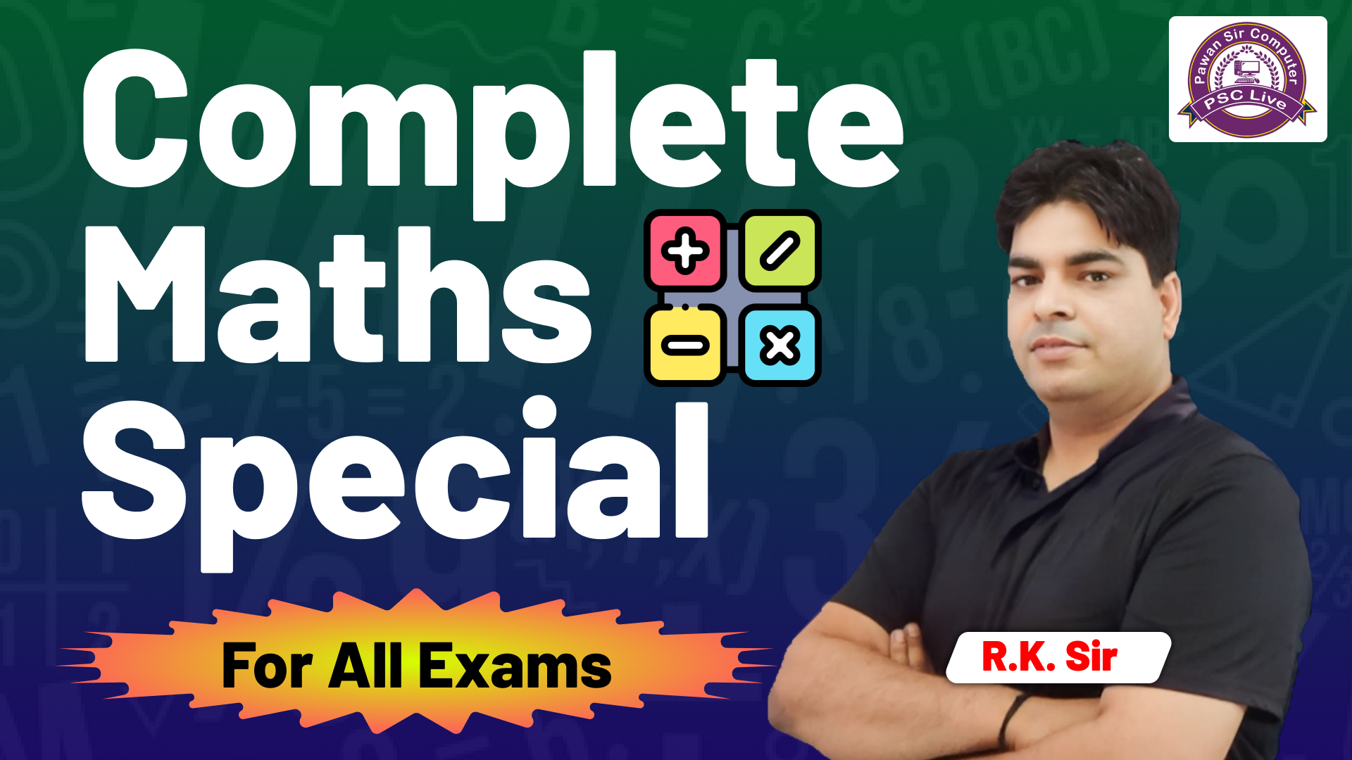 @Complete Maths By R K Sir